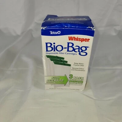 Cartucho Tetra Whisper Bio-Bag Mediano 3 paquete - Nuevo: ¡Envío Gratis! Foto 1 de 4