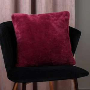 Pack of 4 Cushions Faux Fur Teddy So Soft 43 X 43cm 17" x 17 inch - ON SALE - Picture 1 of 2