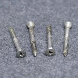 1976-1977 Dodge Aspen & Volare Coupe 4 Headlight Bezel Mount Screws OEM N293 - Picture 1 of 4