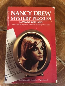 Nancy Drew MYSTERY PUZZLES by Wayne Williams 1977 - Picture 1 of 12