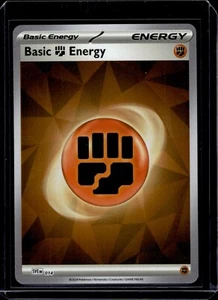 Basic Fighting Energy SVE 014 Pokemon Prismatic Evolutions Reverse Holo - Picture 1 of 2