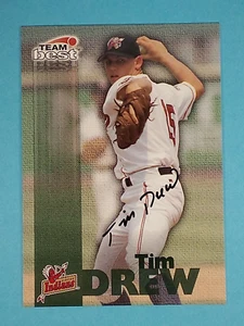 1999 Team Best AUTO Tim Drew Kinston Indians ⚾ - Picture 1 of 2