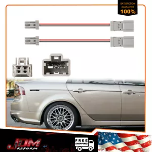 2x Wire Conversion Adapters For Rear Side Marker Light Fit 07-08 Acura TL Type S - Picture 1 of 11