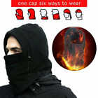 Windproof Fleece Neck Winter Warm Balaclava Ski Full Face Mask for Cold Weather