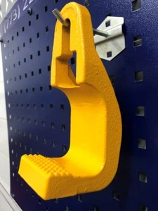 3 Ton Mo-Clamp style 1300 Sill Hook Tooth Round Hook Clamp Grip Pull Auto Body - Picture 1 of 8