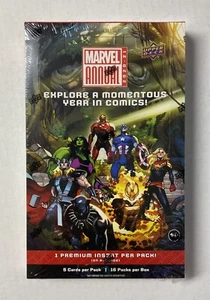 2020-21 Upper Deck Marvel Annual Factory Sealed Hobby Box - Picture 1 of 1