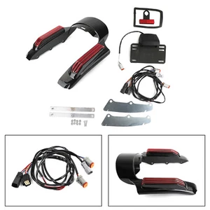 Rear Fender LED Light fit for Touring Road King FLHR Street Glide FLHX Red, U0 - Picture 1 of 15