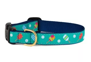 Dog Collars & Leads Pickleball Adjustable XS S M L XL XXL Up Country Made In USA - Picture 1 of 27