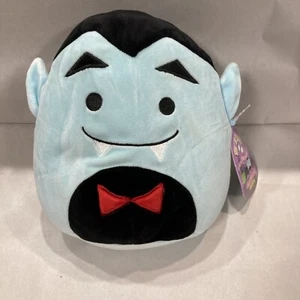 Kellytoy Squishmallow 8” DRAKE DRAKULA Halloween Stuffed Animal Plush USED - Picture 1 of 11