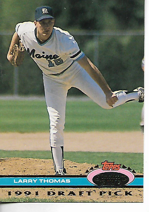 1991 Stadium Club Dome Set Larry Thomas Card - Image 1 of 1