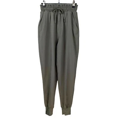 Pantalón Jogger Vainilla Star Verde Bolsa de Papel Cintura con Bolsillos con Cordón Talla XS Foto 1 de 4