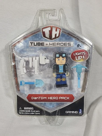 Tube Heroes DanTDM Minecart Action Figure Hero Pack Cover