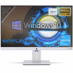 All In One 24" Touch G460 Ram 16Gb Ssd 480Gb Windows 10 Pro Computer Fhd Vesa - Picture 1 of 9