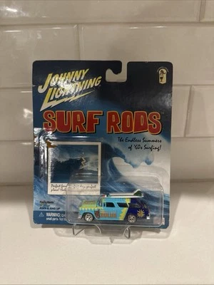 Johnny 2001 WHITE LIGHTNING 1955 Chevy Nomad County Line Zulus Surf Rods Boards - Image 1 of 4
