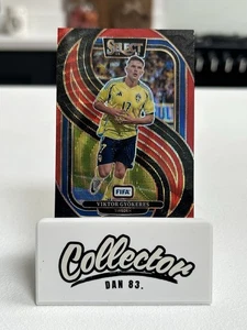 2024-25 Panini Select Fifa - Mezzanine Viktor Gyokeres #193 Red Wave Prizm /59 - Bild 1 von 2