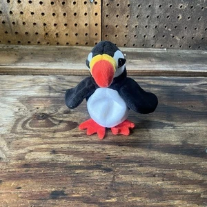 Ty Beanie Baby Puffer Papageientaucher Plüschtier 6 Zoll nicht mehr im Set 1997 - Bild 1 von 10
