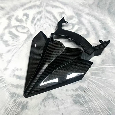 For KAWASAKI NINJA H2 H2R 15-24 Carbon Fiber Rear Hump Cover Glossy Accessories - Image 1 of 4