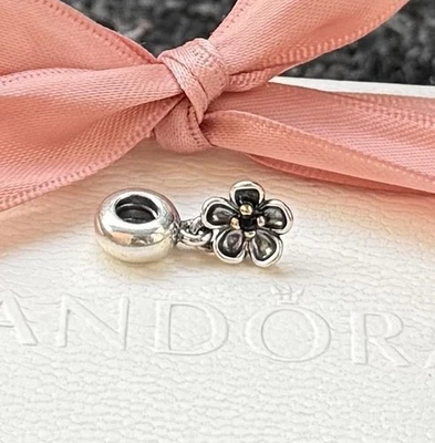 Original Pandora Anhänger „Forever Bloom“ 925 silber, 14 K gold #790951SPB - Bild 1 von 2