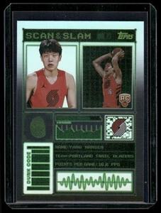 2025-26 Topps Flagship SS-41 Yang Hansen escaneo y golpe RC objetivo exclusivo - Imagen 1 de 2