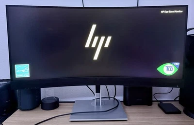 HP E34m G4 34” Diagonal WQHD Curved USB-C Conferencing Monitor - Image 1 of 4