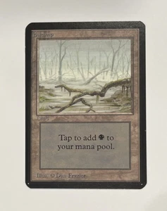 Swamp (A) Alpha Edition NM MTG Magic: The gathering - Picture 1 of 2