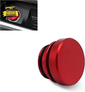 1 PC Car Cigarette Lighter Cover, 0.68" X 1.1" X 0.8" Personalized Alloy Dust An - Picture 1 of 6