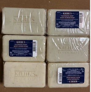 Kiehl's Ultimate Man Body Scrub Soap 3.2 Oz 90 g 6 in 1 box 6 pack - Picture 1 of 1