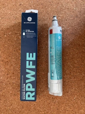 GE RPWFE Refrigerator Water Filter, Genuine Replacement Filter... NEW OPEN BOX - Image 1 of 3