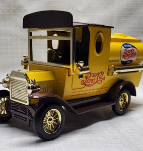 Golden Wheel Diecast Pepsi Cola Delivery Truck Tanker - Yellow NO BOX - Picture 1 of 8