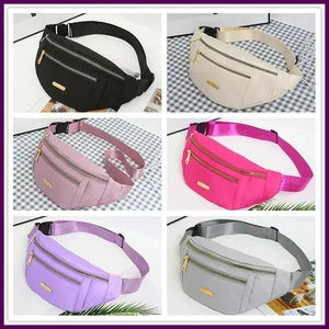 Riñoneras para mujeres hombres Bolso de cinturón Moda Cintura Paquetes Bandolera Ligera - Imagen 1 de 29