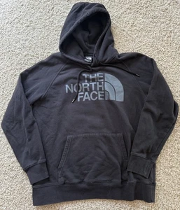 Men’s The North Face Black Logo Hoodie Size M - Foto 1 di 5
