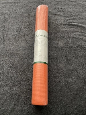 Tapete de ioga exercício fitness academia laranja novo - Imagem 1 de 4