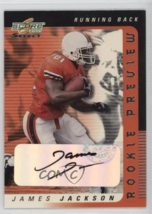 Score Select Rookie Preview 2001 automático James Jackson #RP-42 automático radiocontrol - Imagen 1 de 4
