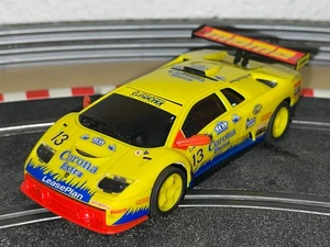 1579-Scalextric Ninco Lamborghini Diablo GTR #13 Corona Extra Ref 55013 slot car - Imagen 1 de 3