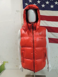 Chaleco acolchado rojo marca púrpura para hombre talla L - Imagen 1 de 9