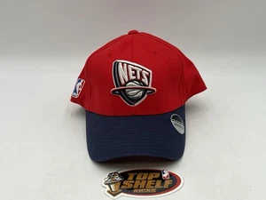 New Brooklyn Nets Basketball Hat Cap OSFA Reebok Authentic Red New Jersey OG NBA - Picture 1 of 8