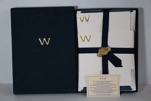 Liberty Pinheiro And Mairs Stationary Writing Set Personalised Letter ‘W’ - Picture 1 of 8