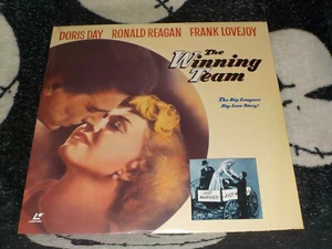 The Winning Team NEW SEALED Laserdisc LD Doris Day Ronald Reagan Free Ship $50 - Picture 1 of 2