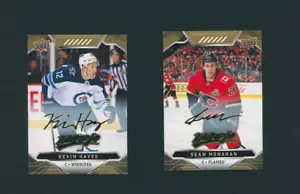 2 Card Lot 2019-20 Upper Deck MVP GOLD SCRIPT Kevin Hayes #184 Sean Monahan #206 - Picture 1 of 2