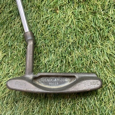 Putter Ping A Blade 85029 eje de acero mano derecha 36" Foto 1 de 4