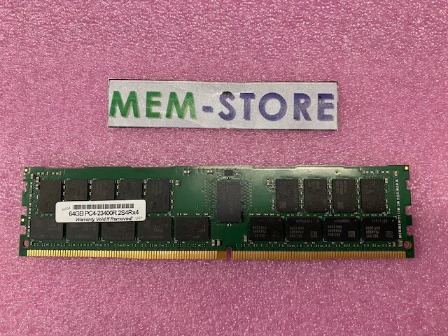 64GB DDR4-2666Mhz RDIMM Memory 3DS /TSV for Gigabyte MZ32-AR0 AMD EPYC 7001/7002 - Image 1 of 1
