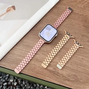 For Apple Watch Series 10 9 8 7 6 5 4 Ultra Magnetic Buckle Metal Adjust Strap - Picture 1 of 19