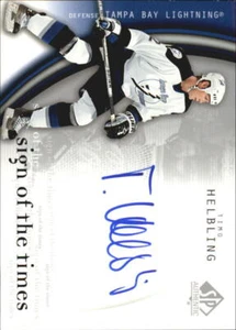 A7453- 2005-06 SP Authentic Sign of the Times #HE Timo Helbling Auto - NM-MT - Picture 1 of 2