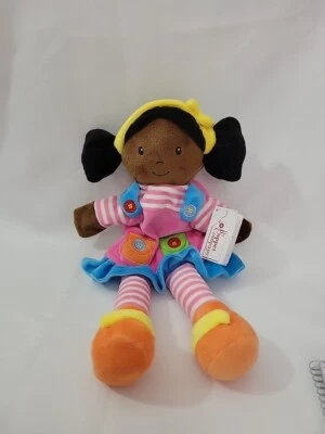 The Puppet Company Ltd. African American Girl Full Body Hand Puppet 14" Plush - Image 1 of 4