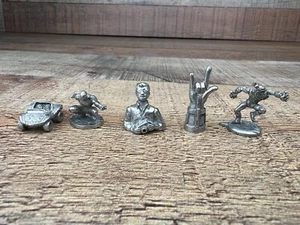 Monopoly Spider-Man Collector’s Edition Replacement Pieces Tokens 2002 lot of 5 - Picture 1 of 18