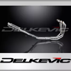 Suzuki GSF1250 Bandit 2007-2016 Complete Exhaust 4-1 8" Round Carbon Muffler - Bild 1 von 5