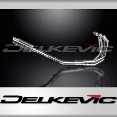 Silenciador de carbono redondo 4-1 8" escape completo Suzuki GSF1250 Bandit 2007-2016 Foto 1 de 4