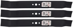 3 lame Rotary® 9810 per ponte AYP® Craftsman® Ferris® Husqvarna® Poulan® 21" 61" - Foto 1 di 7