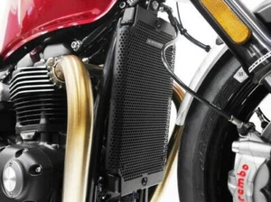 Triumph Street Cup Black Radiator Guard 2017 onwards by Evotech Performance - Picture 1 of 1