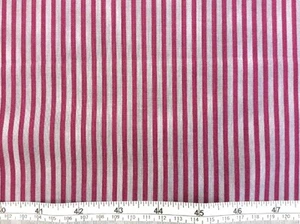 Paintbush Studio - Graphix Range - Wine And Grey Stripe - 100% Cotton Fabric - Picture 1 of 2